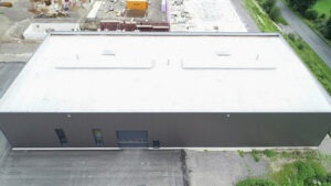 Hallenbau Beispiel