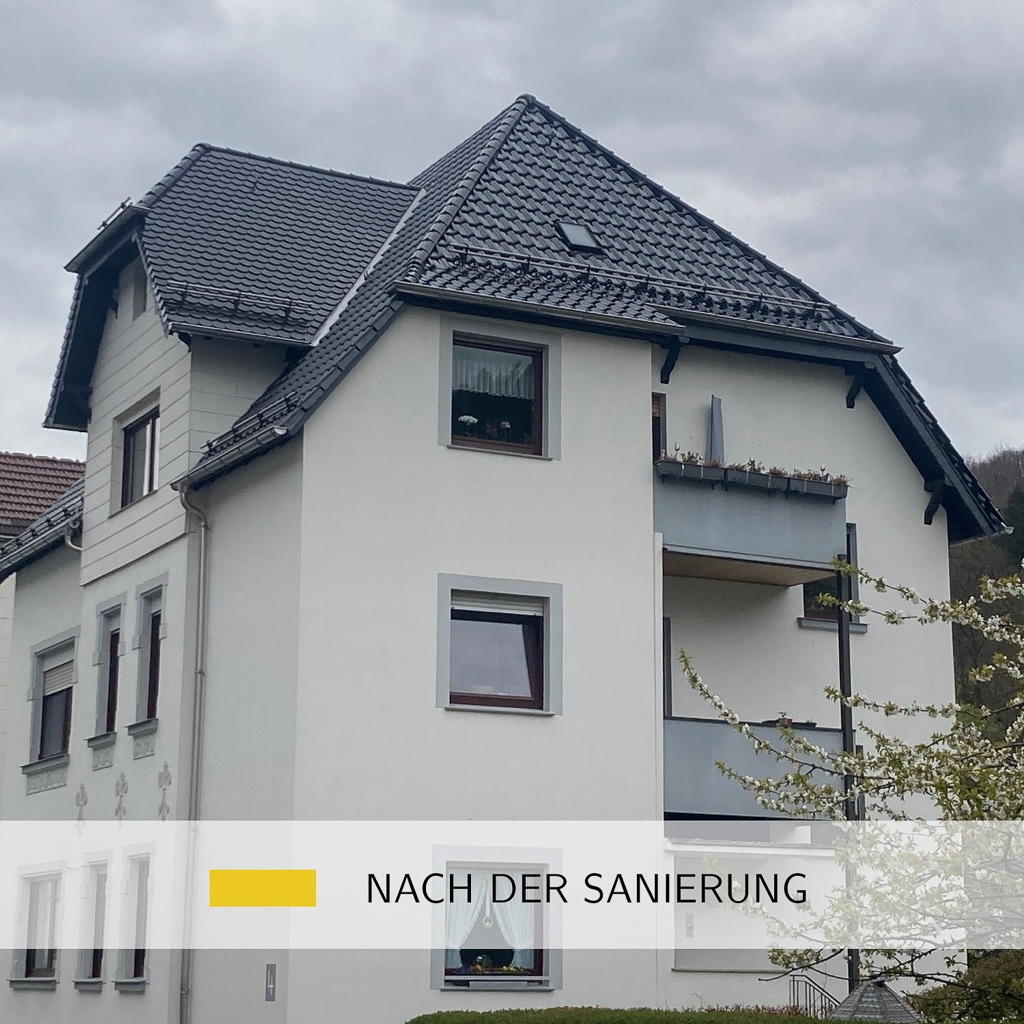 Steildach nach Sanierung